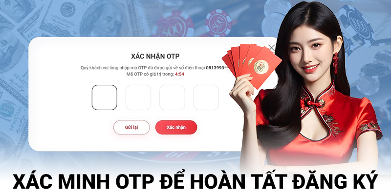 Xác minh OTP WW88